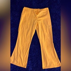 Cherokee Workwear Scrub Pants- Orange Cream